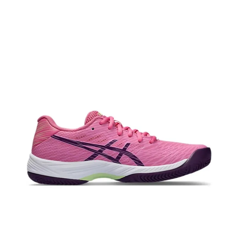 Asics Gel Game 9 Anti Slip Wear Resistant Low Top Casual Running Shoes Women's Pink Purple-1