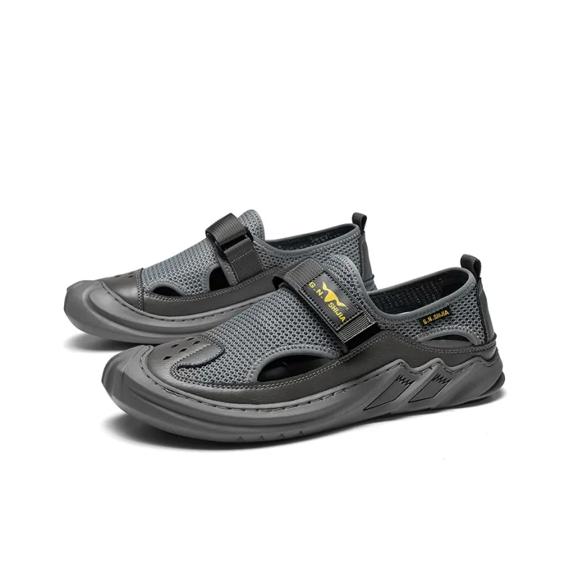 G.N.SHIJIA Beach Sandals Men's Gray-2