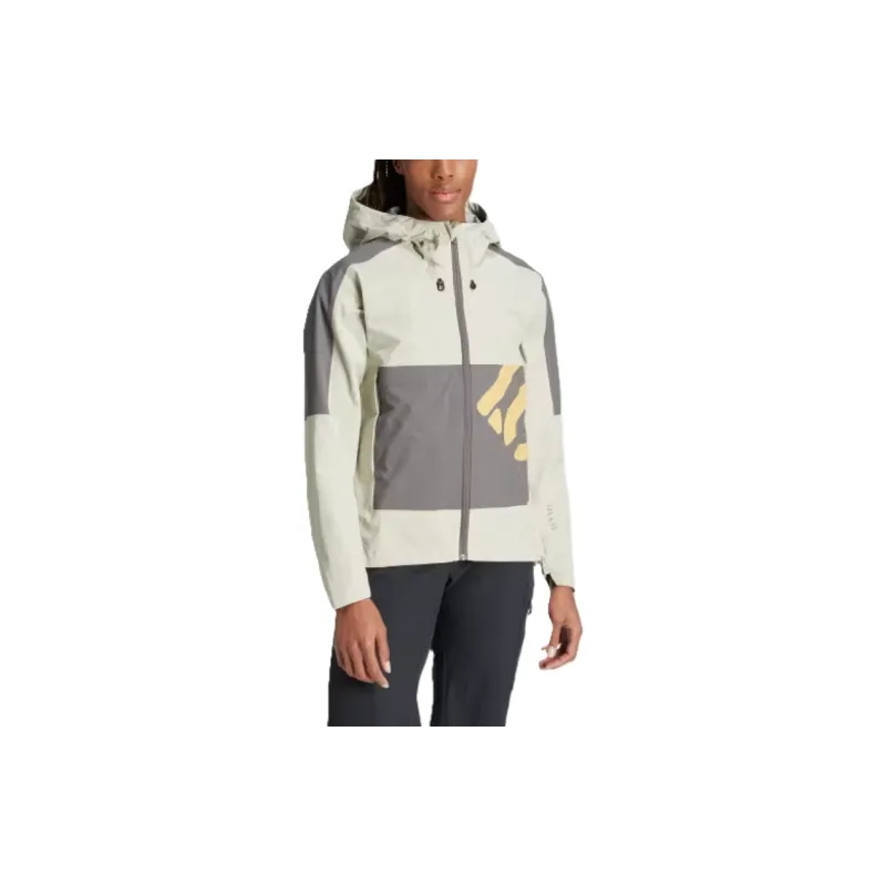 Adidas 5.10 RAIN JACKET Jackets Coats Women's Charcoal Gray-2