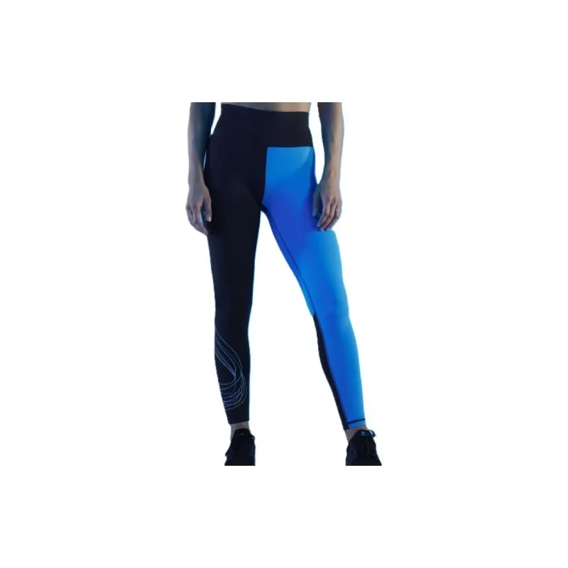 Adidas CAPABLE OF GREATNESS 7/8 LEGGINGS Athletic Trousers Women's Black/Shiny Blue-2