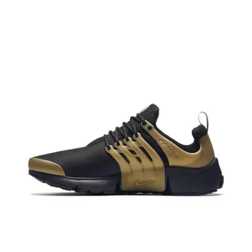 Nike Air Presto Black Metallic Gold