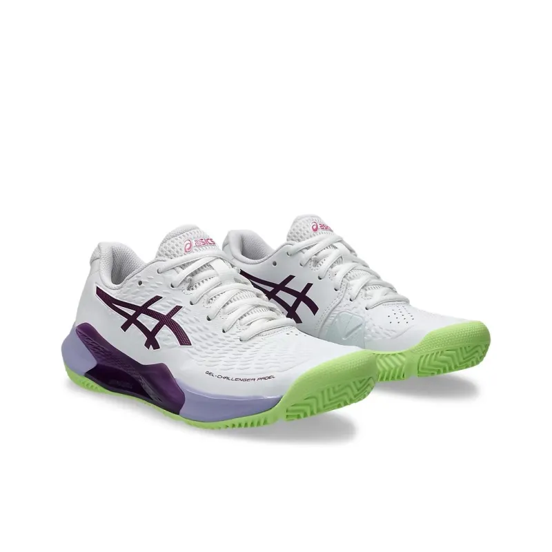 Asics Gel Challenger 14 Padel White Deep Mauve Women's-2