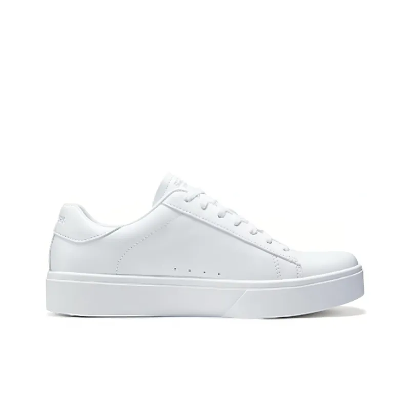Skechers Cushioning, Wear Resistant Low Top Skateboard Shoes Men's White-1
