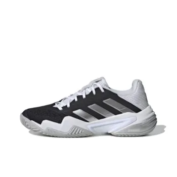 Adidas Barricade 13 Core Black Cloud White Grey Two Women's