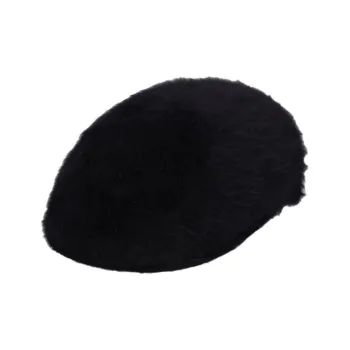 KANGOL Angora Acrylic Nylon Berets Unisex Black