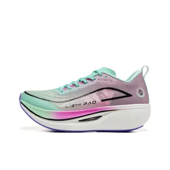 LIZHIPAO Running Shoes Unisex Low-Top Pink Black Purple