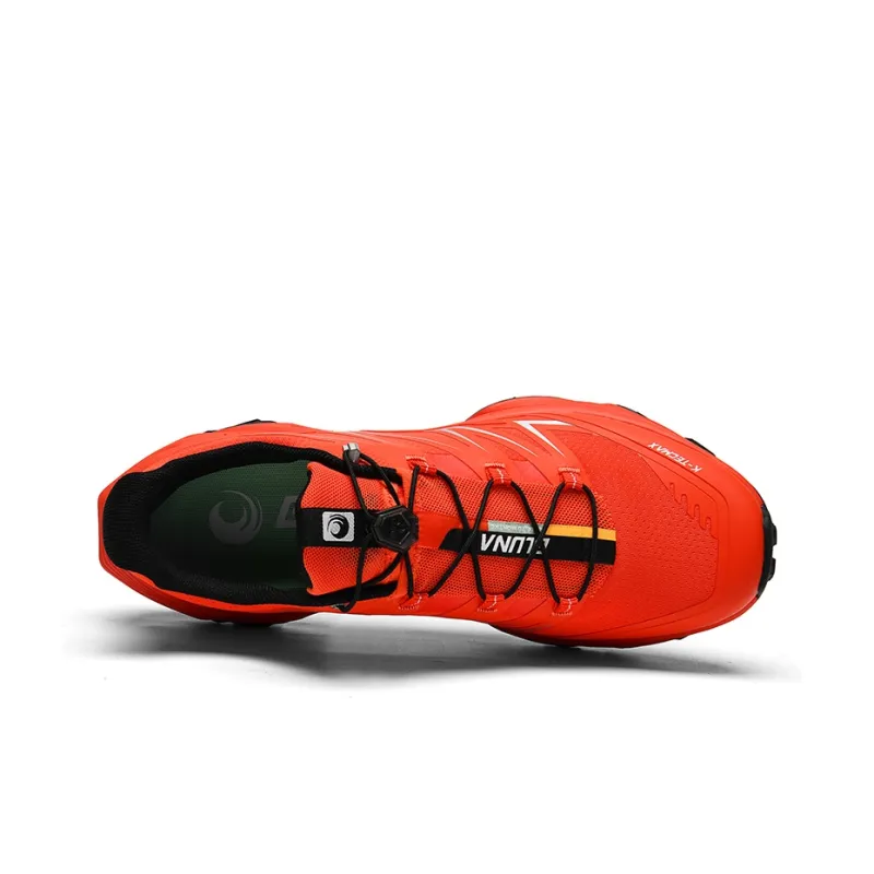 GLUNA Hiking / Trekking Shoes Unisex Low Top Black-2