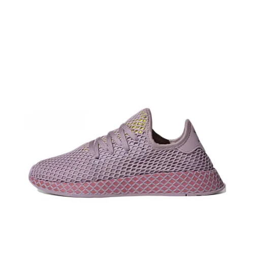 Adidas Originals Deerupt Running Shoes Women's Low-Top Light Purple