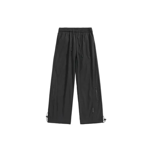 SZSX Casual Pants Unisex Black