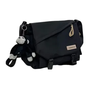 Warrior Polyamide Crossbody Bag Large Size Unisex Multicolor