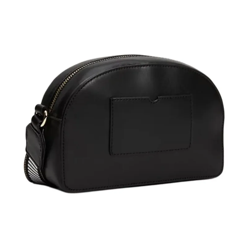 Tommy Hilfiger Polyurethane Shoulder Bag Regular Women's Black-1