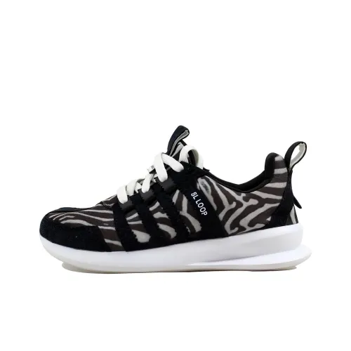 Adidas Originals Sl Loop Runner Black/Black White Women's