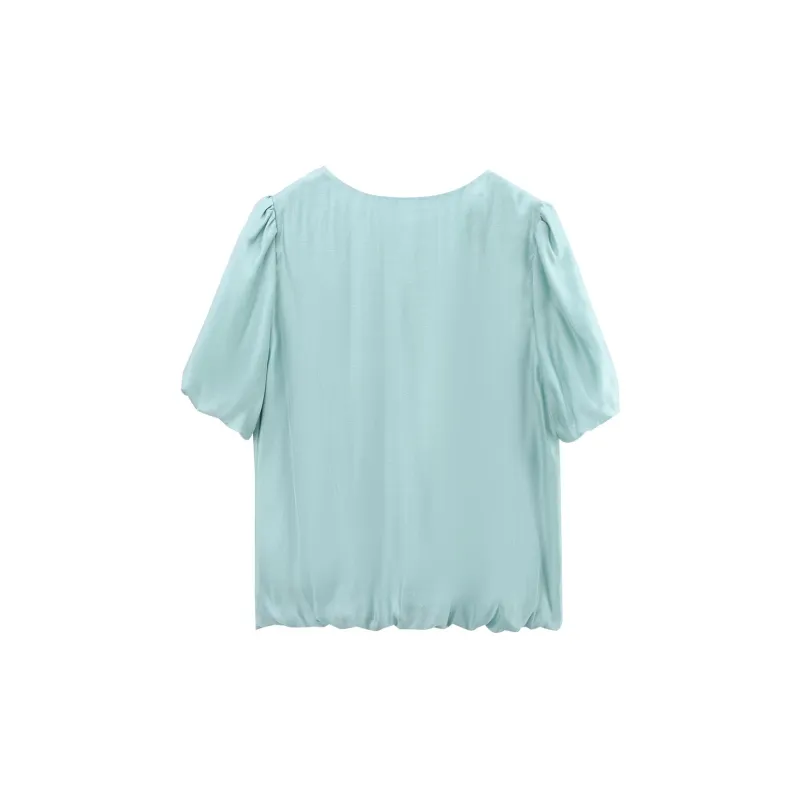A Paradise For Awakening Shirt Women's Blue-1