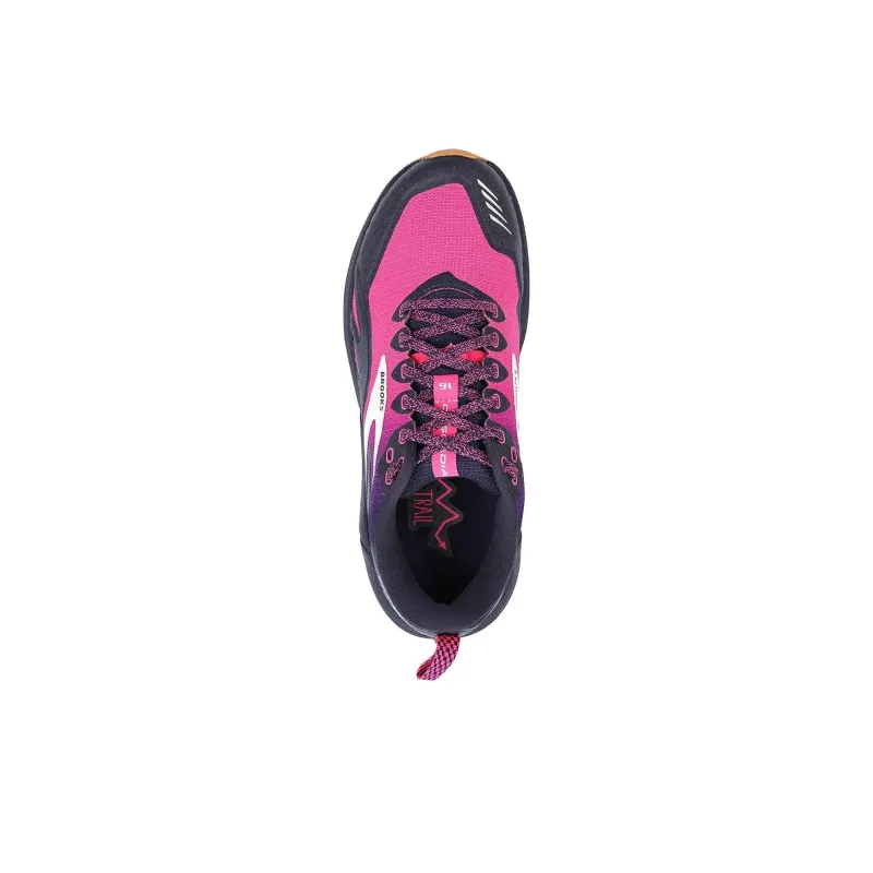 Brooks Anti-Slip Wear-Resistant Low-Top Outdoor Shoes Women's Pink-2