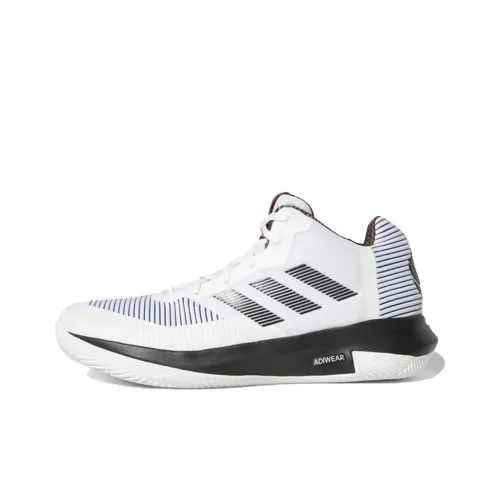 Adidas D Rose Lethality Basketball Shoes Men Low-Top White/Black