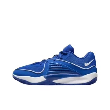 Nike KD 16 Anti Slip Wear Resistant Low Top Basketball Shoes Men's Blue White Foreign Version