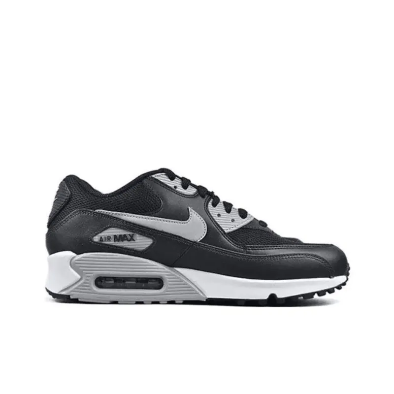 Nike Air Max 90 Essential Black Wolf Grey Anthracite White-1