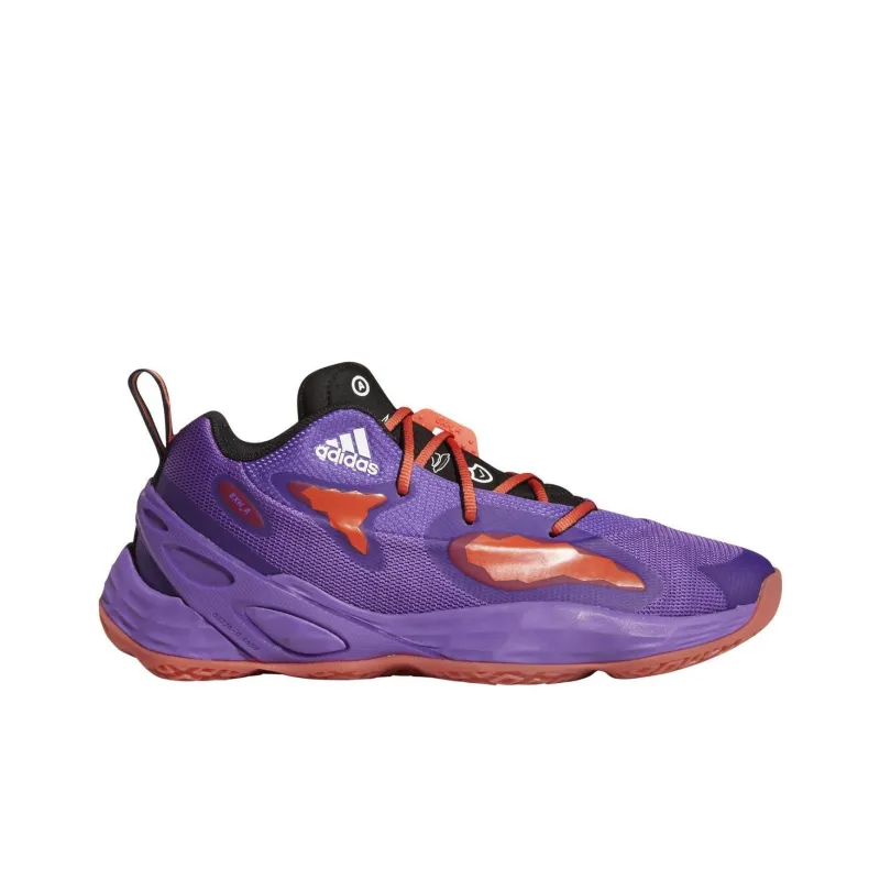 Adidas Exhibit A Low Top Vintage Basketball Shoes Men's Fuchsia-1