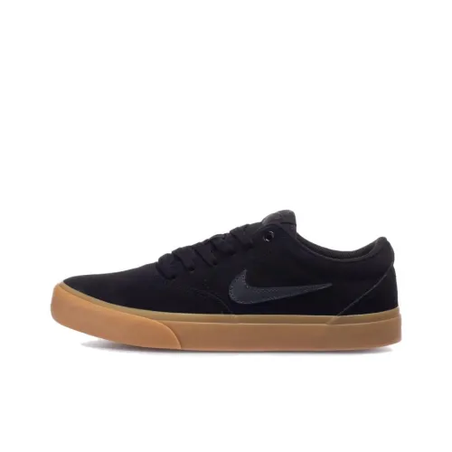 Nike SB Charge Skateboard Shoes Unisex Low-Top Black/Brown