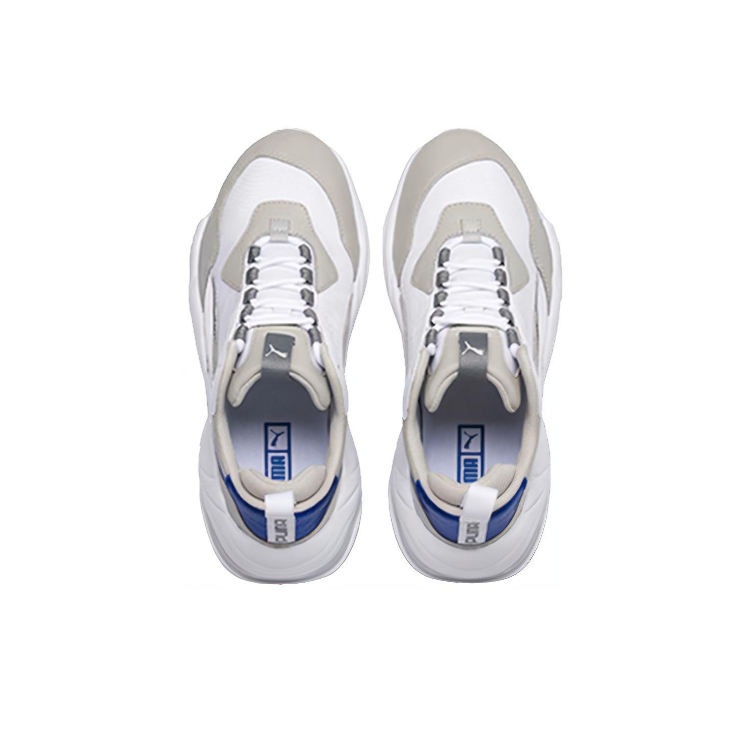 PUMA Thunder Electric White Blue Sliver Women s US W 6.5 POIZON