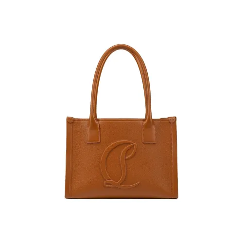CL LUBOTING Leather Tote Bag Shopping Bag Handbag Women's Coffee