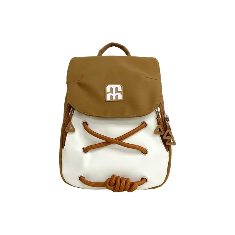 MINLUBAOLUO Nylon Fabric Backpack Women's Multicolor-14