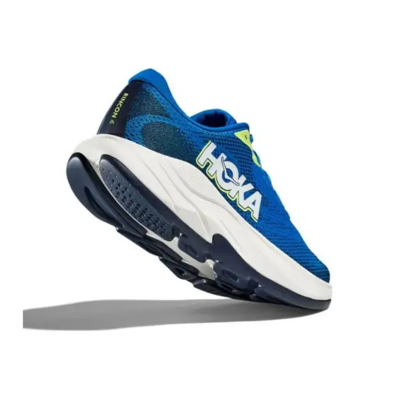 HOKA ONE ONE Anti Slip Wear Resistant Low Top Casual Y2k Retro Running Shoes Men's Blue White-6