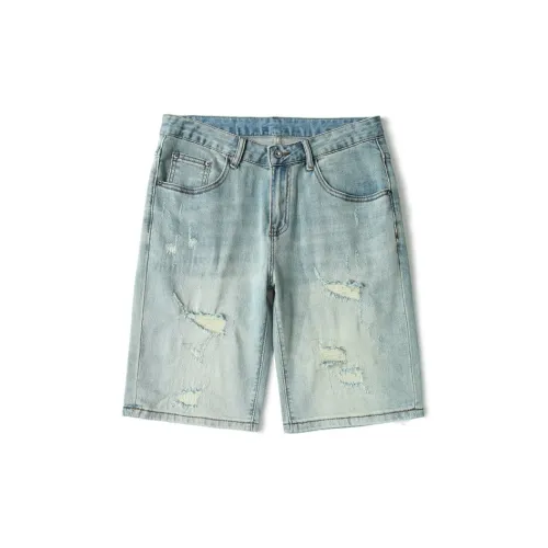 JUCY JUDY Denim Shorts Men Blue