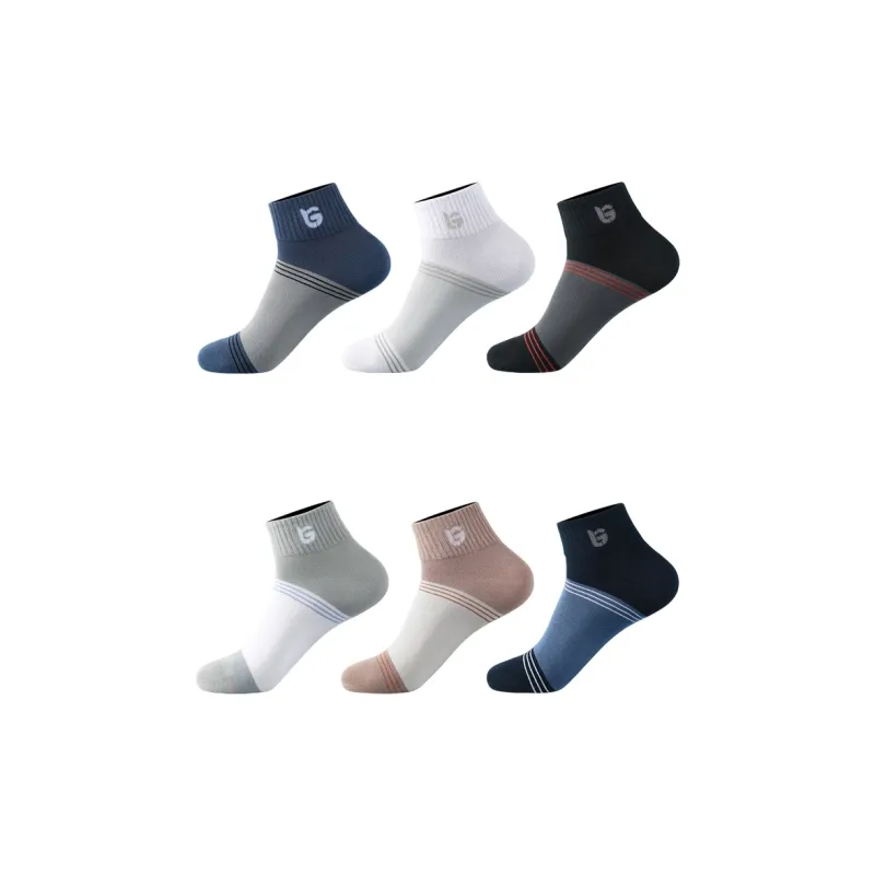 Lanza Mid Calf Socks Men's 6 Pack-7
