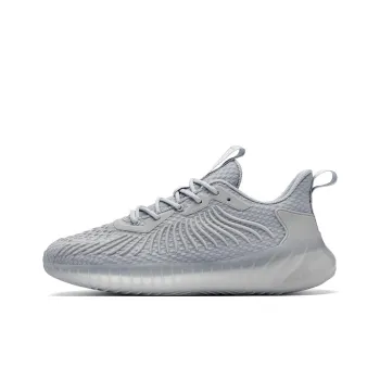 AOKANG Cushioned Wear-Resistant Lightweight Breathable Low-Top Casual Running Shoes Men's Gray