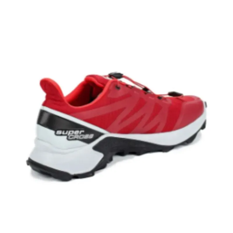SALOMON Supercross 3 Anti-Slip Wear-Resistant Low-Top Outdoor Shoes Women's Red-1