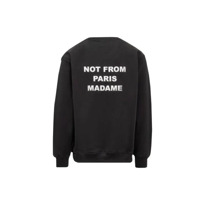 DROLE DE MONSIEUR Le Sweatshirt Slogan Sweatshirt-1