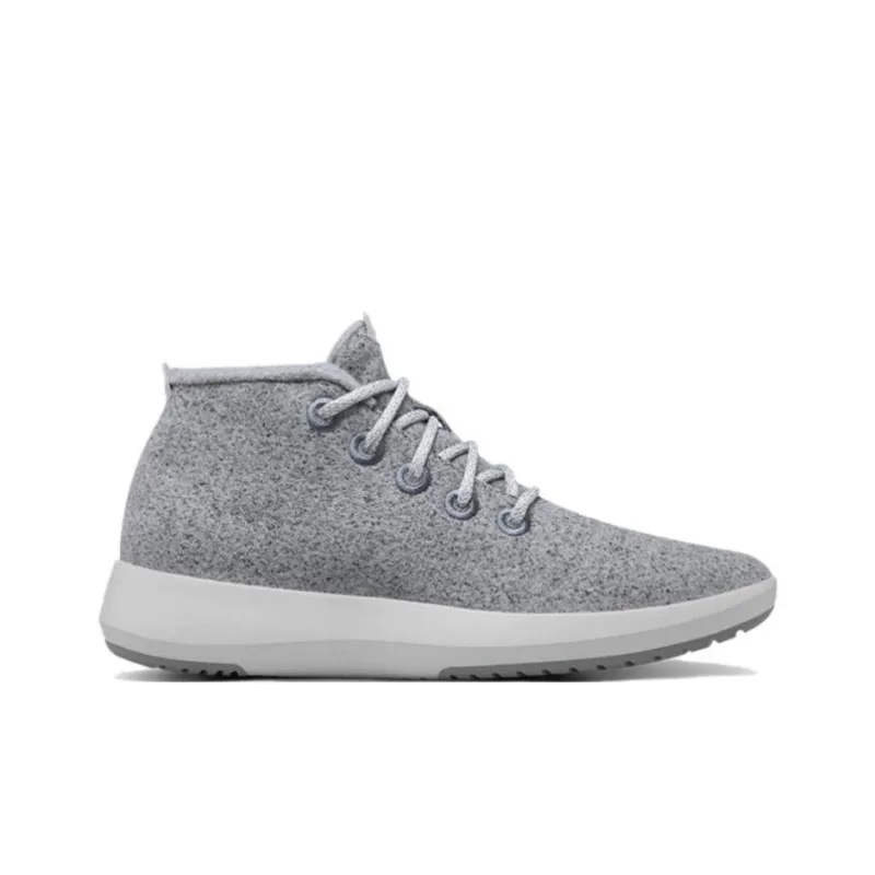 Allbirds Mizzle Up Wear-Resistant High-Top Sports Casual Shoes Men's Water Mist Ash-1