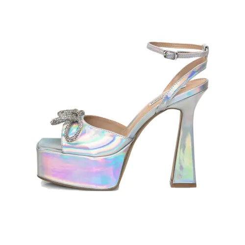STEVE MADDEN One Strap Sandals 13.5cm Women's Rainbow