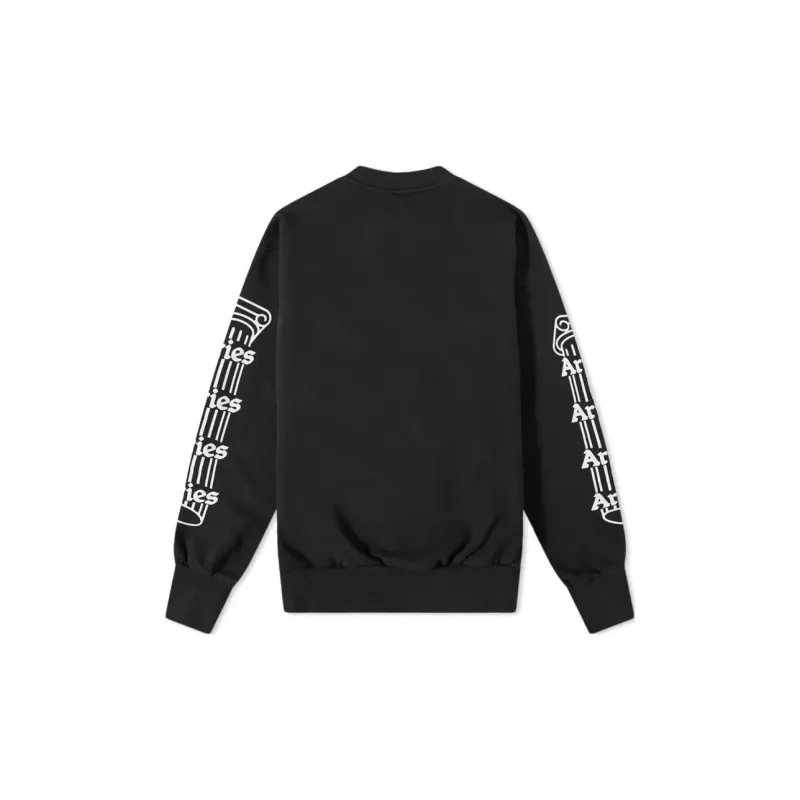 Aries Logo Printed Crewneck Sweatshirt-1