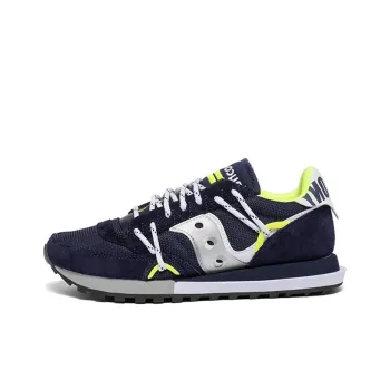 saucony Jazz DST Abstract Collection Navy Silver