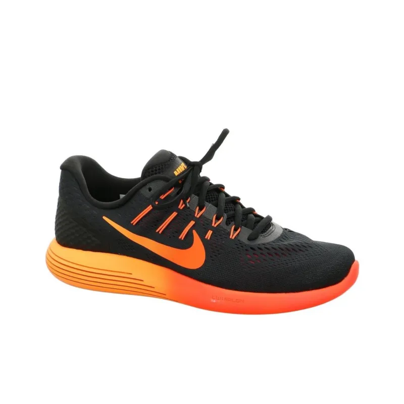 Nike Lunarglide 8 Anti Slip Wear Resistant Low Top Running Shoes Men's Black-2