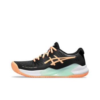 Asics Gel Challenger 14 Padel Black Bright Sunstone Women's