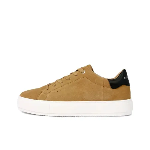 Kurt Geiger London Skateboard Shoes Men Low-Top Khaki