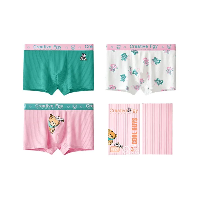 FGY FUGUYU Underpants Men's 3 Pack Mixed Color-20