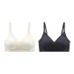 2 Pack (Cream White+Black)