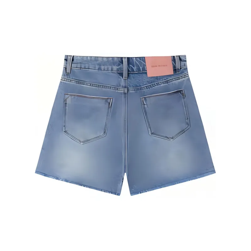 EICHITOO Denim Shorts Women's Denim Blue-1