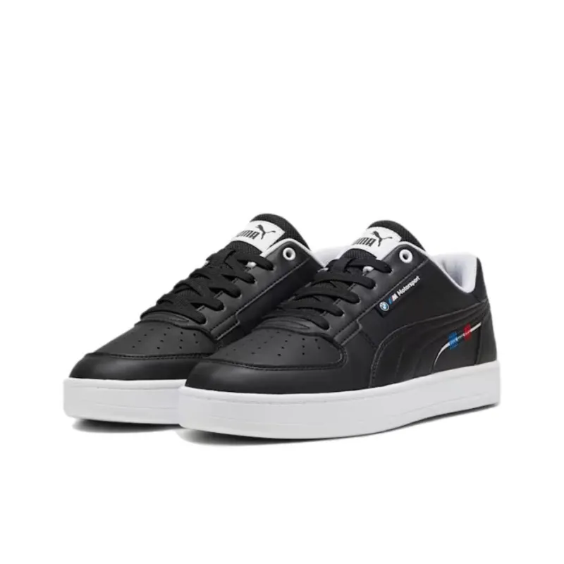 PUMA BMW M Motorsport Slip Resistant, Abrasion Resistant, Breathable Low Top Skateboard Shoes Unisex Black-2