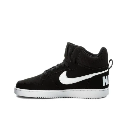 Nike Court Borough Mid Black/White