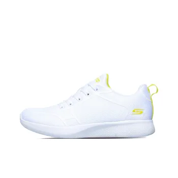 Skechers Bob's Slip Resistant Low Top Casual Shoes Women's White Yellow
