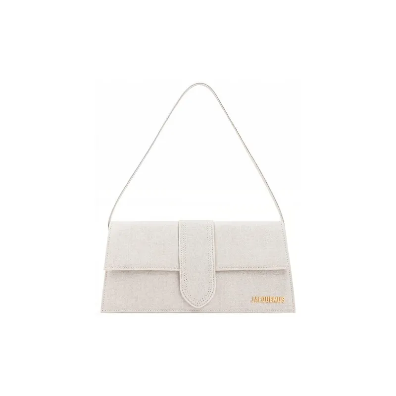 Jacquemus Le Bambino Long Flap Bag Light Greige-1