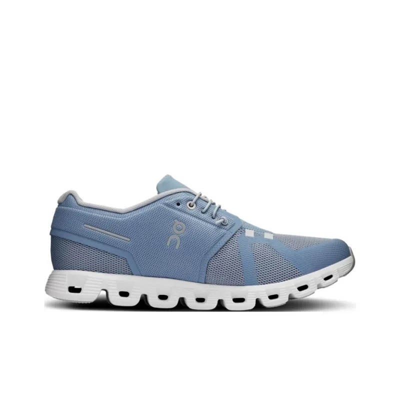 On Running Cloud 5 Chambray White-1