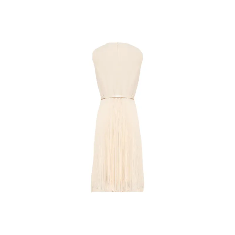 BBLLUUEE Sleeveless Dress Women's Vanilla Apricot-1