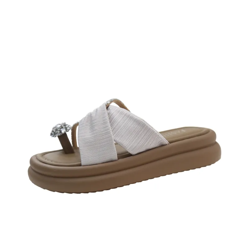 Bull Charm Abrasion Resistant Flip Flops Women's-4