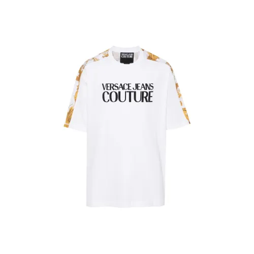 VERSACE JEANS COUTURE T-Shirts Men White